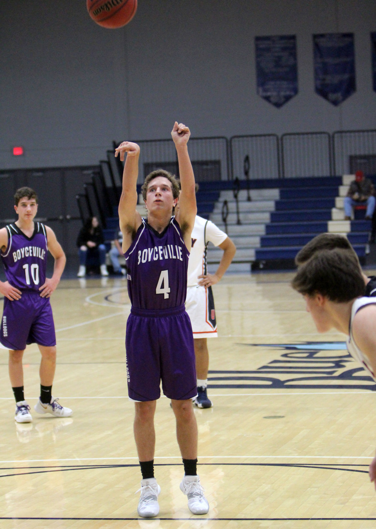 Boyceville boys basketball vs Unity at UW-Stout 12-1-18